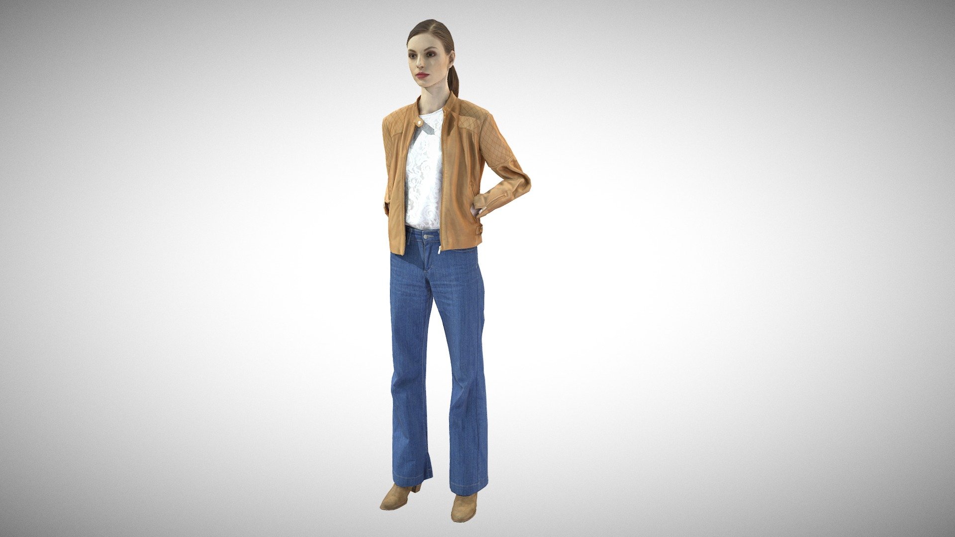 Person Photo-scan - 3D model by AllThingsMedia 3d model