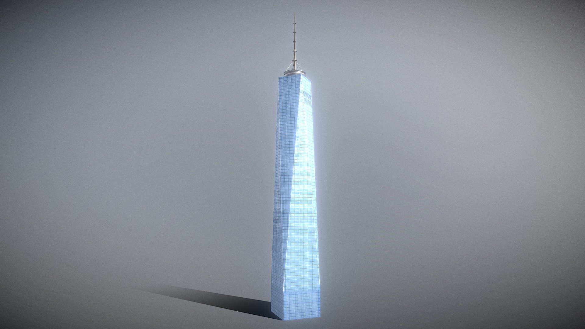 This is a beautiful One World Trade Center model. One World Trade Center (also known as One World Trade, One WTC, and formerly Freedom Tower) is the main building of the rebuilt World Trade Center complex in Lower Manhattan, New York City.

2 materials with 2048 * 2048 textures.

Triangles: 1600 Vertices: 949

(Viewer Setting above are just a preview and may vary drastically depending on your lighting and shading setup on the final application)

If you have any questions, please feel free to contact me.
 
E-mail: zhangshangbin1314159@gmail.com
 - One World Trade Center - Buy Royalty Free 3D model by Zhang Shangbin (@zhangshangbin1314159) 3d model