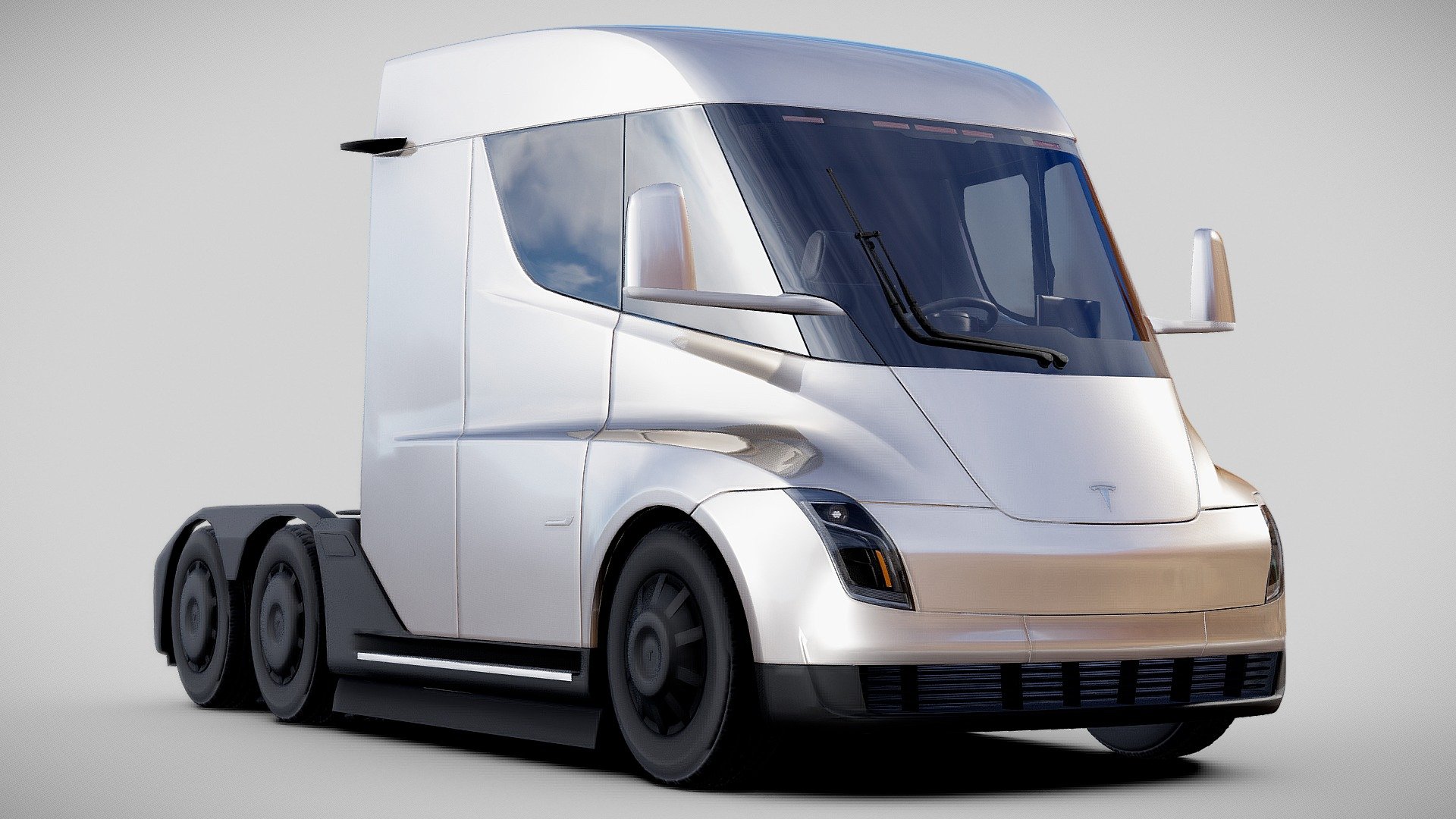 Tesla Semi truck
.

HIGH END / high poly / fully editable / rigable / interiour

by getting this model you have full control on meshes and materials

you can even subdivide all parts for having better looking details.

.

**don't forget to like and share your thoughts!! 🍻 .

and also follow for goods ;)

.

you can support me by folowing me on instagram

my ig: ZIRODESIGN - Tesla Semi truck - Buy Royalty Free 3D model by ZIRODESIGN 3d model