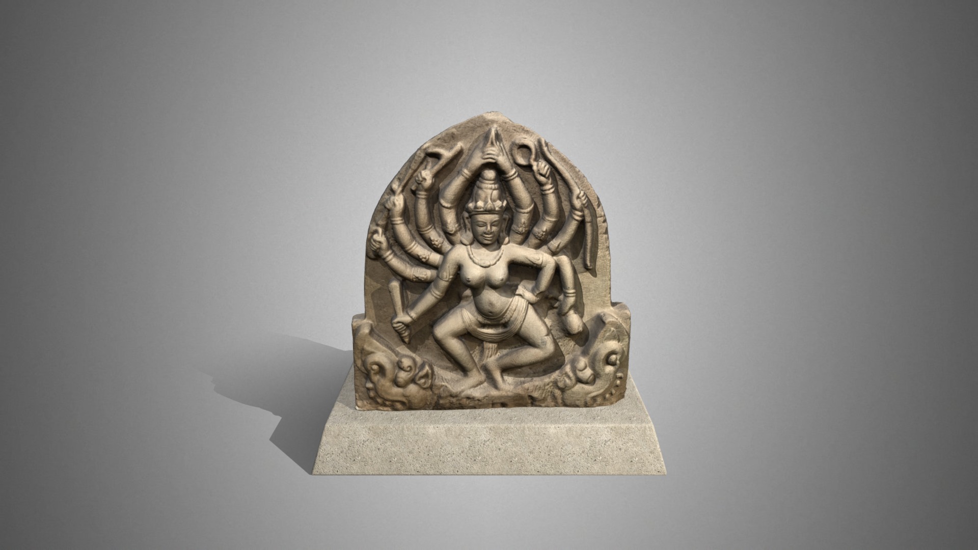 Mahisashura Mardini Champa-Viet Nam-13th centuries - Mahisashura Mardini Champa-13th centuries - 3D model by thoanh3d 3d model