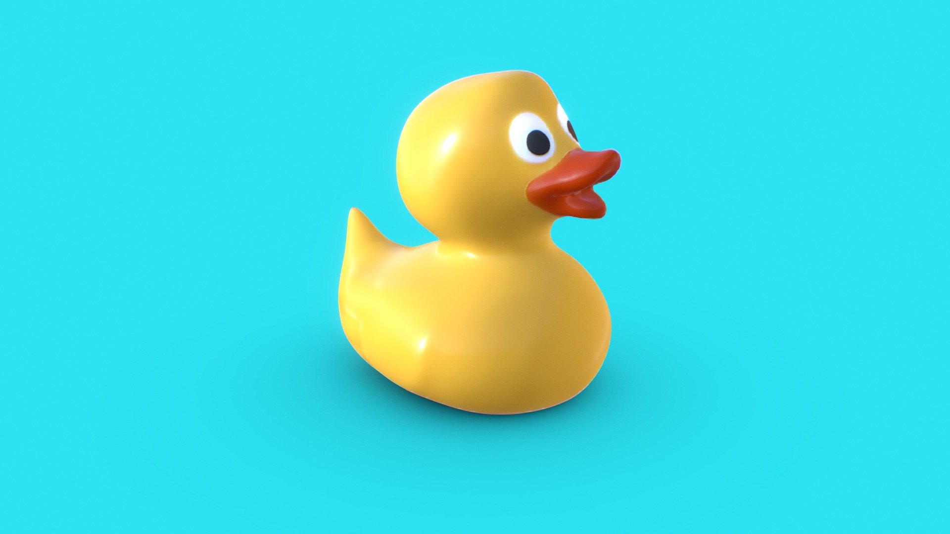 Low poly rubber duck, perfect for any bath. Complete with a diffuse and a normal map. Full quad geometry, editable UVs - Rubber Duck - Buy Royalty Free 3D model by ÆON (@xaeon) 3d model