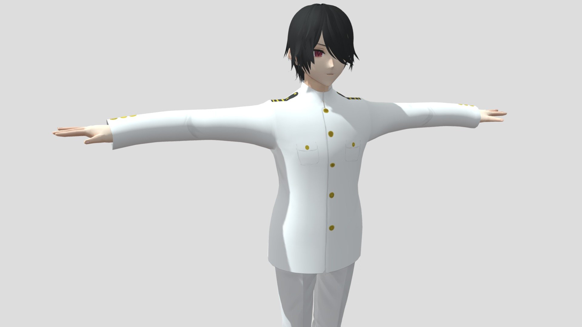 Model preview



This character model belongs to Japanese anime style, all models has been converted into fbx file using blender, users can add their favorite animations on mixamo website, then apply to unity versions above 2019



Character : Dylan

Verts:18552

Tris:27260

Fifteen textures for the character



This package contains VRM files, which can make the character module more refined, please refer to the manual for details



▶Commercial use allowed

▶Forbid secondary sales



Welcome add my website to credit :

Sketchfab

Pixiv

VRoidHub
 - 【Anime Character】Dylan (Navy/Unity 3D) - Buy Royalty Free 3D model by 3D動漫風角色屋 / 3D Anime Character Store (@alex94i60) 3d model