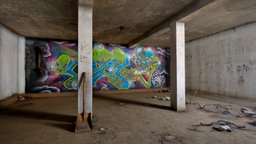 Abandoned WW2 Bomb Shelter abandoned, ww2, bunker, concrete, shelter, second-world-war, airdefence, photogrammetry, archaeology, history, northyorkmoors, northyorkshire