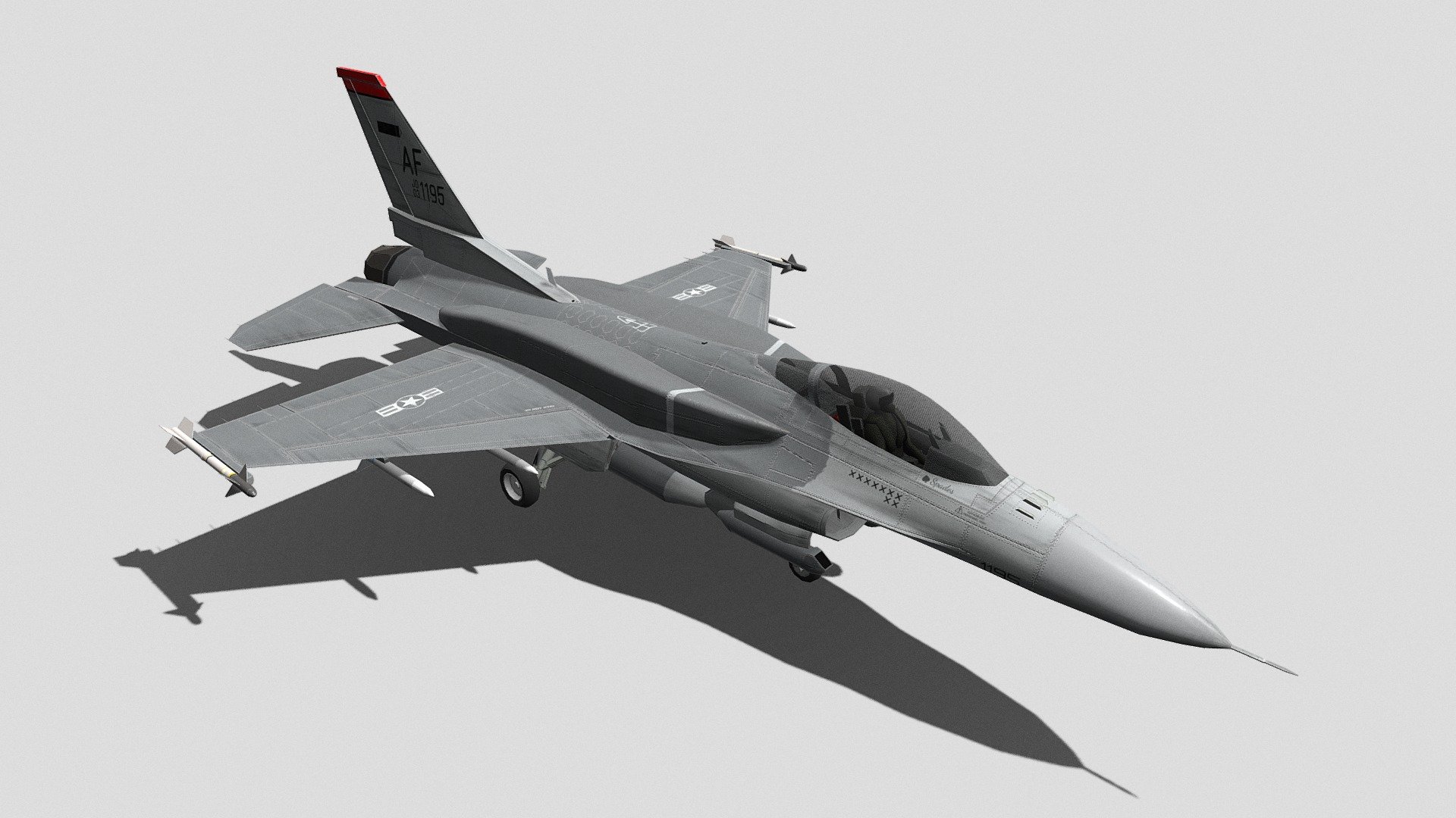 Fully Textured and Rigged F-16 Block 70 in Blender! download the .blend on my Patreon https://patreon.com/JacobDesigns - F-16 Block 70 (Fully Rigged) - 3D model by Jacobdesigns 3d model