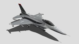 F-16 Block 70 (Fully Rigged) fighter, aviation, jet, fighter-jet, f-16, blender