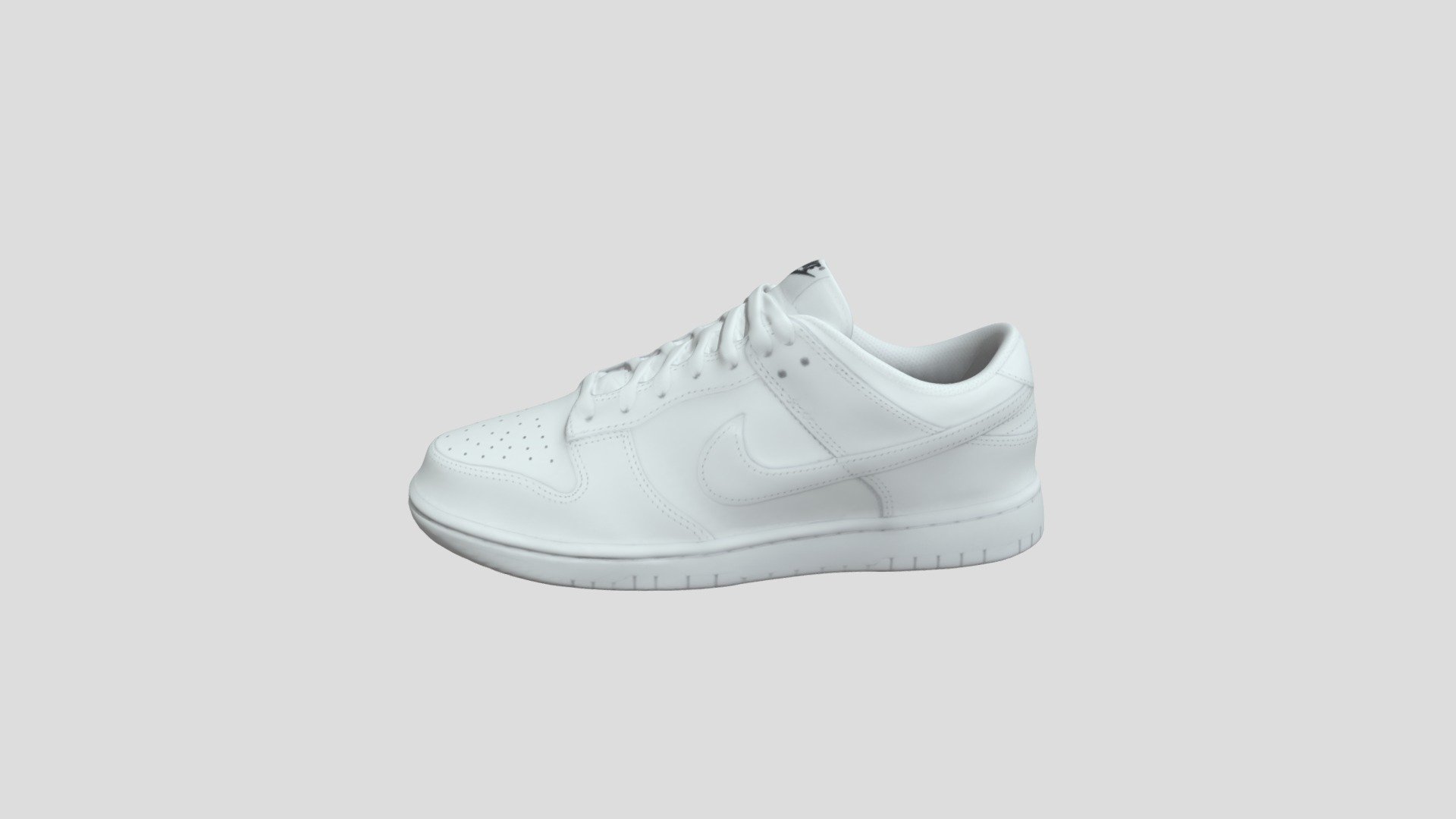 This model was created firstly by 3D scanning on retail version, and then being detail-improved manually, thus a 1:1 repulica of the original
PBR ready
Low-poly
4K texture
Welcome to check out other models we have to offer. And we do accept custom orders as well :) - Nike Dunk Low Triple White 纯白_DD1503-109 - Buy Royalty Free 3D model by TRARGUS 3d model