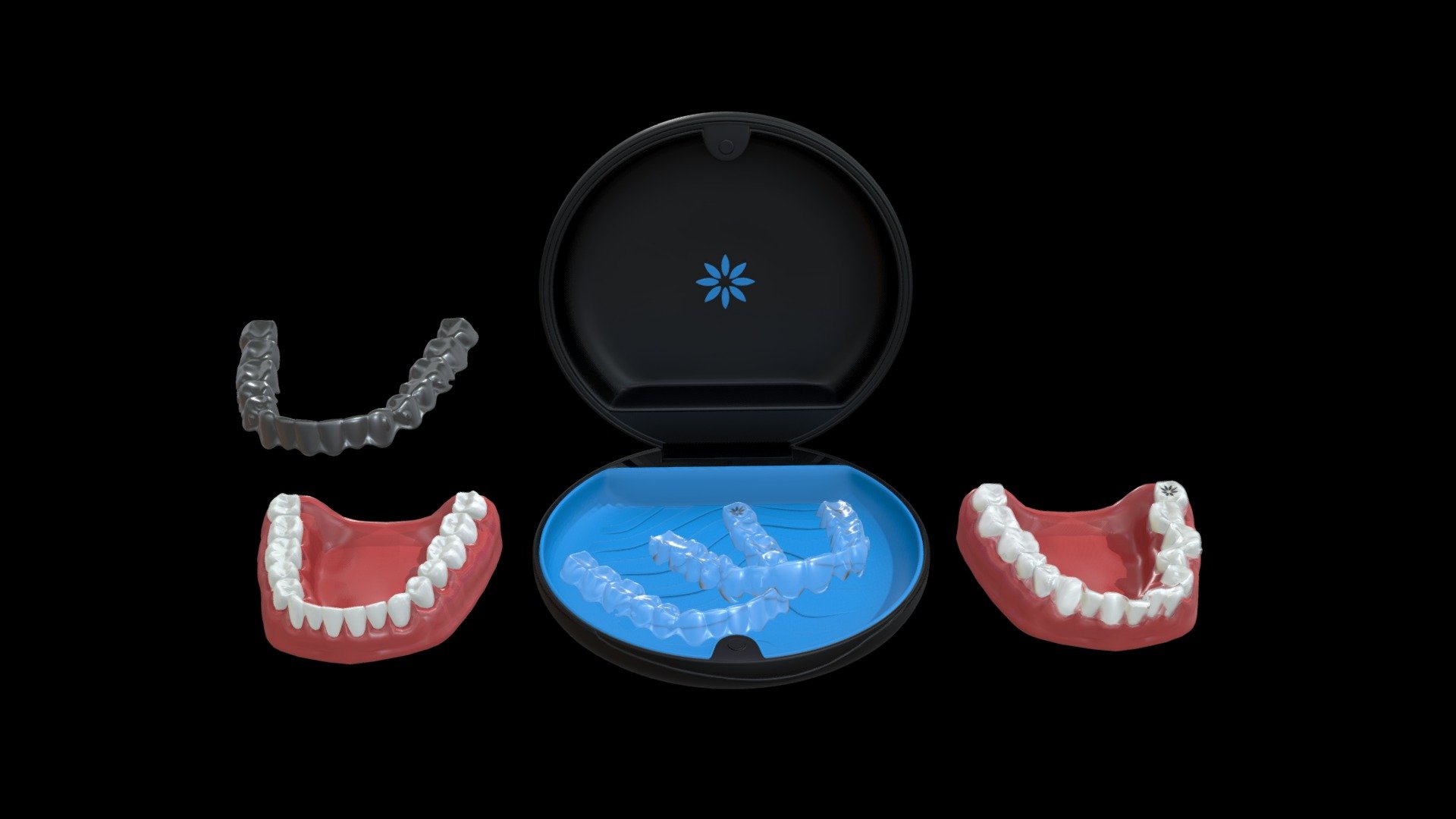 See more on
Behance

Also, see this one without jaws



Created with Blender, you can change subdivision level
 - Aligners for teeth / Invisible braces Animation - Buy Royalty Free 3D model by tkkjee 🪲 (@tkkjee) 3d model