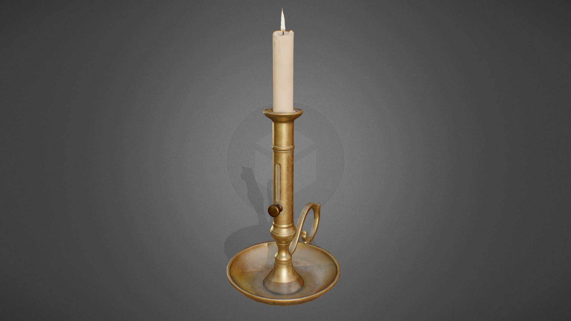 A game-ready antique candle holder. Modelled in Blender and textured in Substance Painter. Free to download.

This model is part of collection: Candle Holder and Chandelier Pack - Antique Candle Holder - Download Free 3D model by Matthew Collings (@mtcollings) 3d model