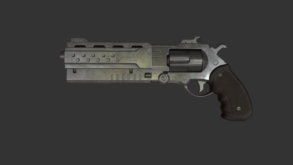 Gun - Download Free 3D model by Coastal 3d model