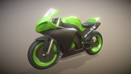 Motorrad (WIP-4) yamaha, motorbike, wip, mid-poly, work-in-progress, motorrad, vis-all-3d, 3dhaupt, 3d-symbol, blender3d