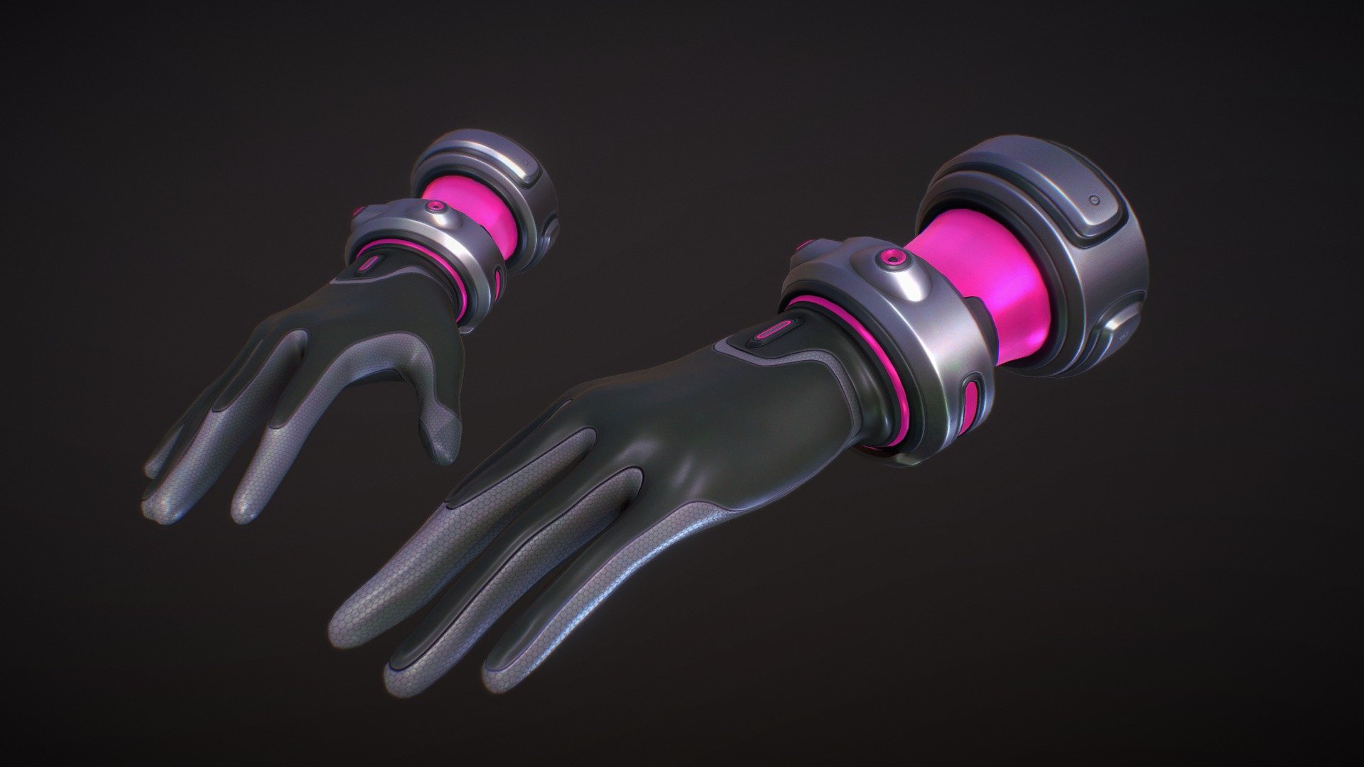 Hands for dancing sci-fi vr game
More pictures are here:
https://www.artstation.com/artwork/0XDzW5 - Hands - 3D model by Teliri 3d model