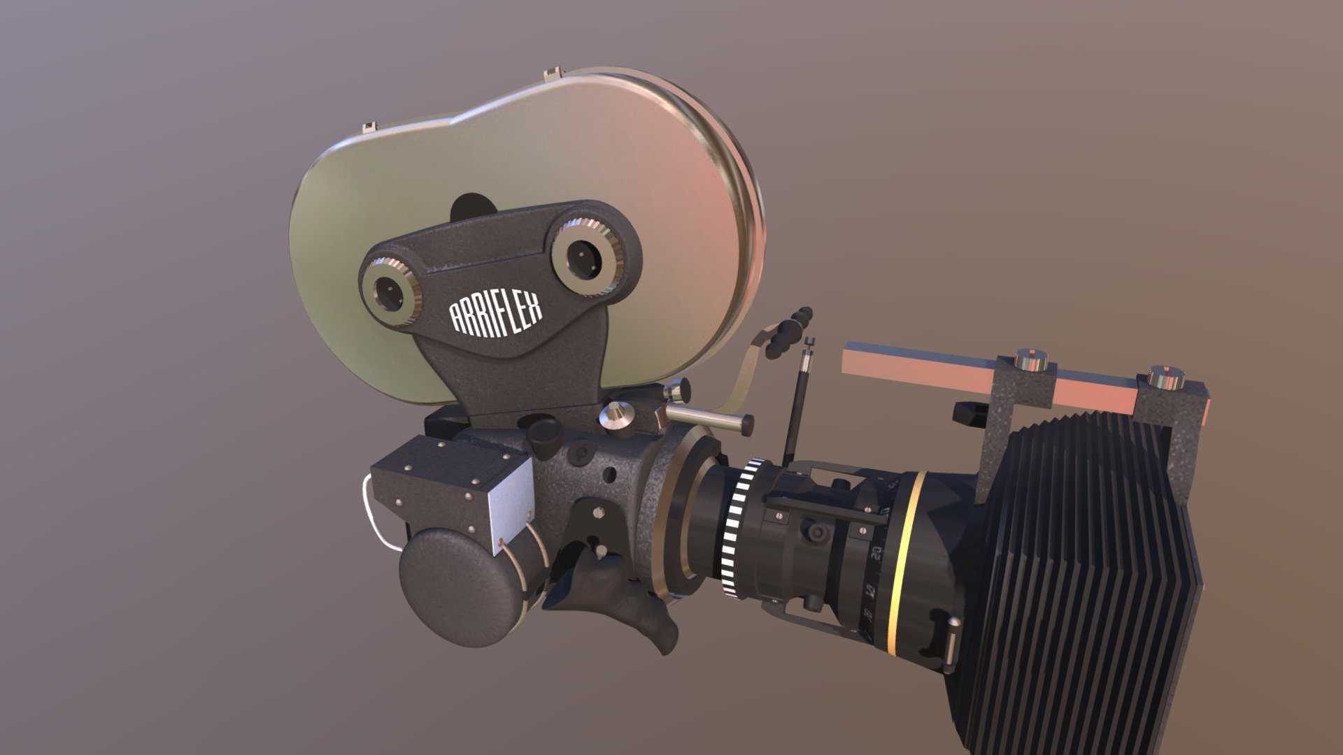 Cine-Camera Film Production - Cine-Camera - Buy Royalty Free 3D model by Emilio.Gallo 3d model