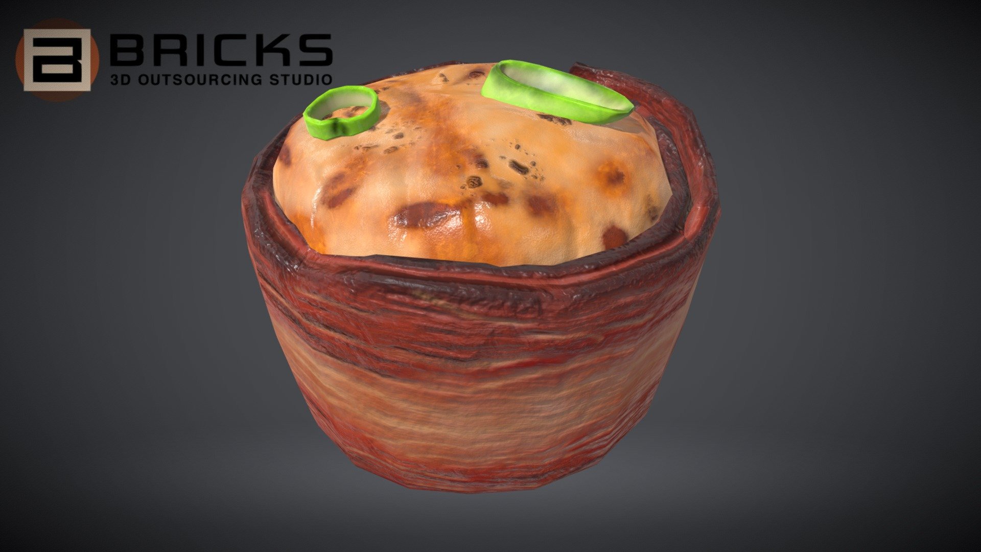 PBR Food Asset:
ScallopBacon
Polycount: 1418
Vertex count: 778
Texture Size: 2048px x 2048px
Normal: OpenGL

If you need any adjust in file please contact us: team@bricks3dstudio.com

Hire us: tringuyen@bricks3dstudio.com
Here is us: https://www.bricks3dstudio.com/
        https://www.artstation.com/bricksstudio
        https://www.facebook.com/Bricks3dstudio/
        https://www.linkedin.com/in/bricks-studio-b10462252/ - Scallop Bacon - Buy Royalty Free 3D model by Bricks Studio (@bricks3dstudio) 3d model
