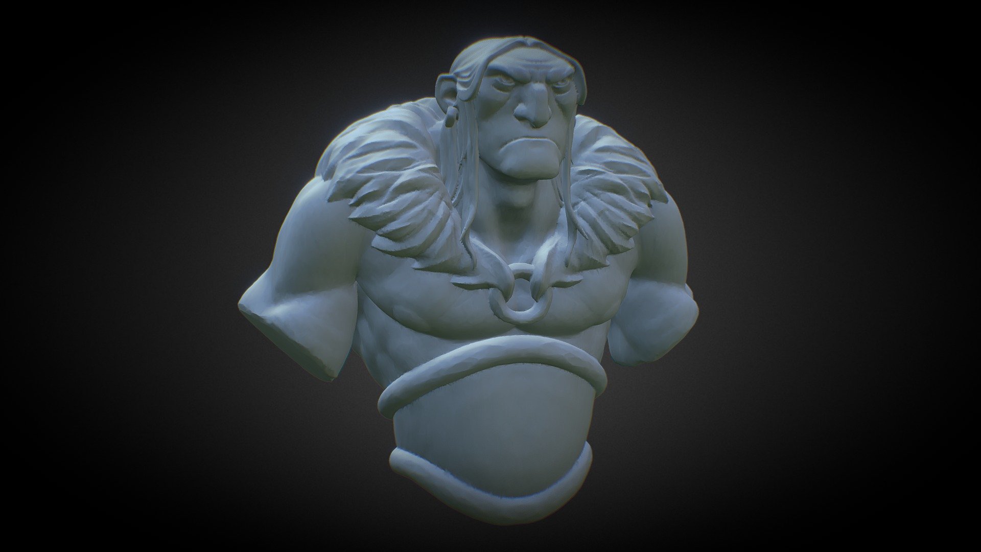 concept by johannes helgeson and rob sevilla - conan sketch - 3D model by neox 3d model