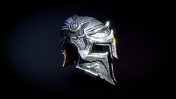 Fantasy Knight Helmet medieval, 4k, metal, 4ktextures, medievalfantasyassets, pbr, helmet, fantasy, knight
