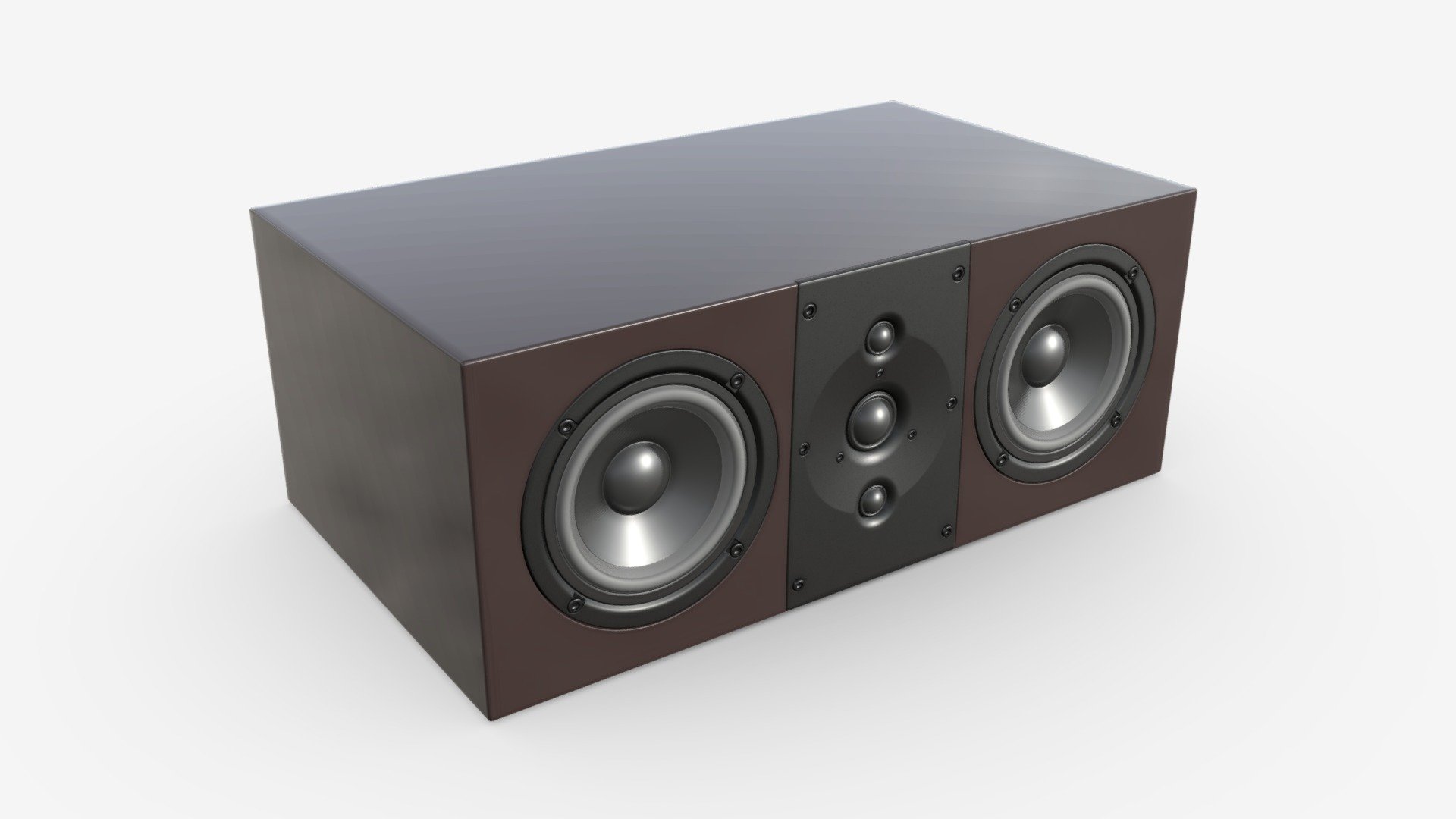 Center Speaker - Buy Royalty Free 3D model by HQ3DMOD (@AivisAstics) 3d model