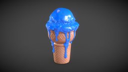 Ice Cream Cone (tasty) desert, cone, icecream, ice-cream
