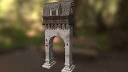 Fantasy Medieval Gatehouse medieval, gatehouse, game, fantasy