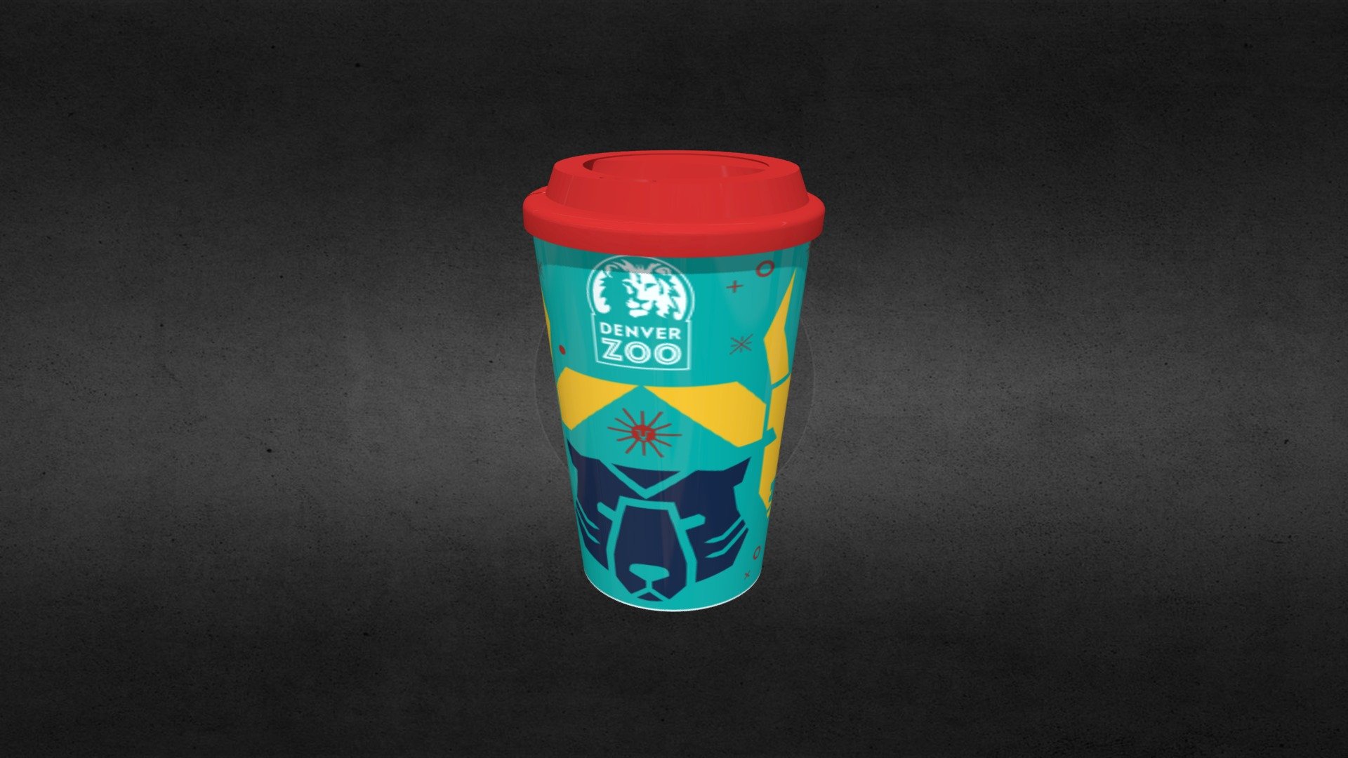 DZF Zoo Lights Hot Cup - 3D model by dzignfx 3d model