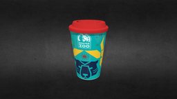 DZF Zoo Lights Hot Cup 