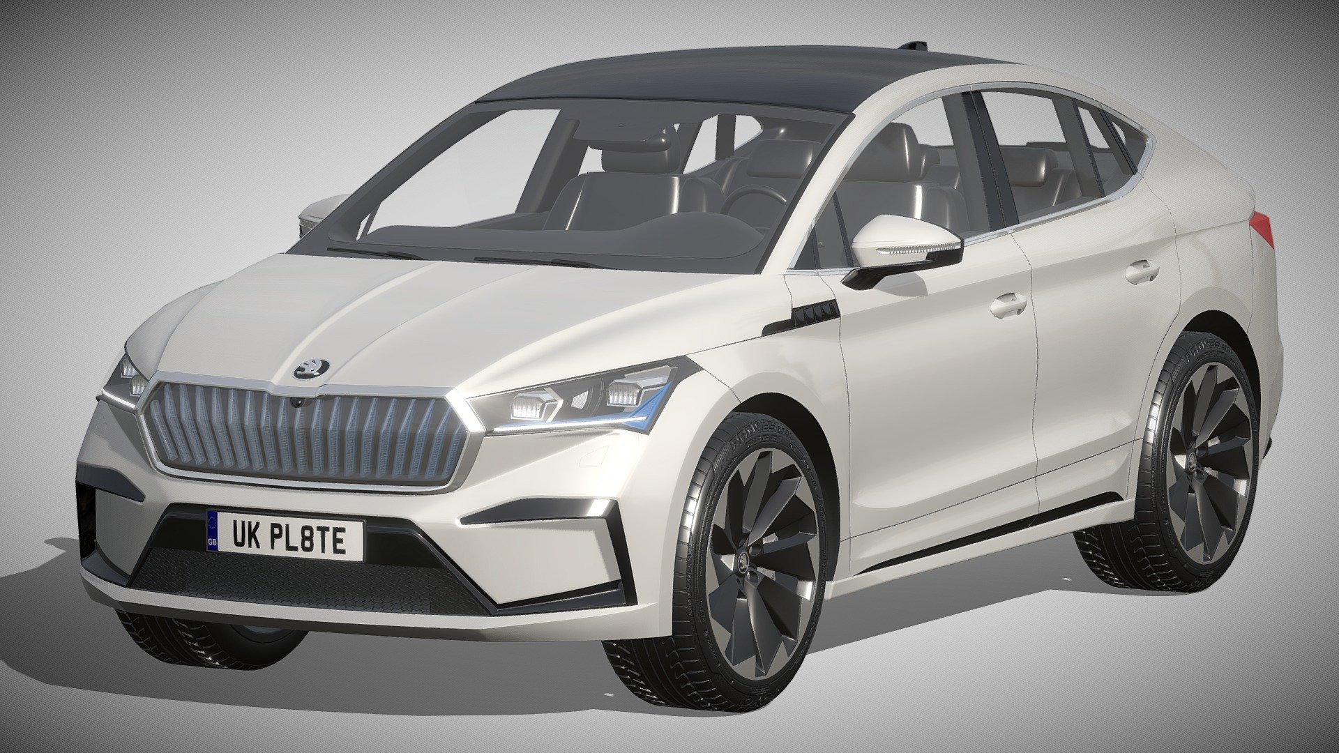 Skoda Enyaq Coupe iV

https://www.skoda-auto.com/models/range/enyaq-coupe-rs-iv

Clean geometry Light weight model, yet completely detailed for HI-Res renders. Use for movies, Advertisements or games

Corona render and materials

All textures include in *.rar files

Lighting setup is not included in the file! - Skoda Enyaq Coupe iV - Buy Royalty Free 3D model by zifir3d 3d model