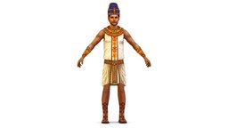a Young Man Dressed as an Egyptian Pharaoh body, white, cap, shirt, egypt, people, crown, god, culture, egyptian, young, dress, sandals, pharaoh, brother, prison, anubis, lord, personnage, holy, prince, godness, ceremonial, low-poly-model, caucasian, authority, tutankhamun, tunic, faraon, anubis-egypt, anubis-ancient-egypt, man, human, male, clothing, hand, history, gold, person, "guy", "privileged", "remesses"