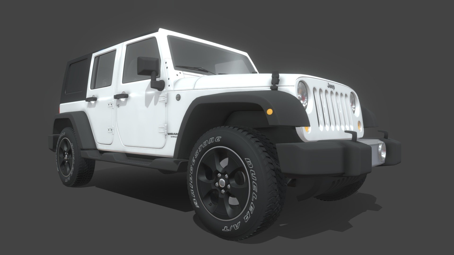 The 4 Door Jeep is one of the many Lime Media assets. This Jeep is perfect for pulling a small trailer for activation.
The model was purchased from Turbosquid and animated by Scott Neece - Jeep Wrangler 4 Door - 3D model by Lime-Media 3d model