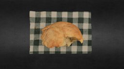The Bread food, mesh, 3d-scan, bread, pictures, 3d-printing, 3d-model, pointclouds, photoscan-agisoft, photoscan-photogrammetry, foodscan, photoscan-tutorialer, densecloud, photoscan, photogrammetry, 3d, texture, agisoft-photoscan
