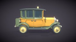 Hot Rod Constructor (WIP) retro, classic, cab, checker, taxi, old, 1920s, 1920, low-poly, asset, game, lowpoly, car
