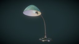 Lamp vintage, retro, mafia, 30th-years, substancepainter, substance