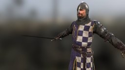 Heavy Knight armor, medieval, gloria, victis, character