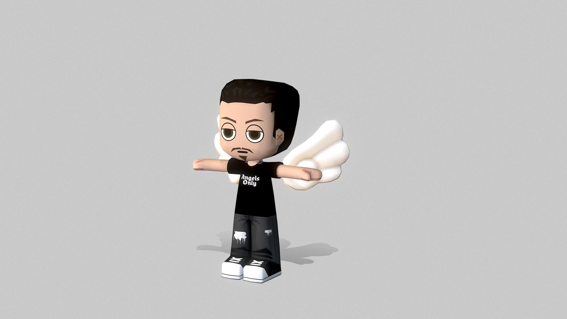 3D rendition of my brother in the style of MySims.

Feel free to contact me about 3D commissions to make one of these to look like you!

angelsonly.supply - WZY Mysims Rendition - 3D model by Angels Only Supply (@AngelsOnly) 3d model