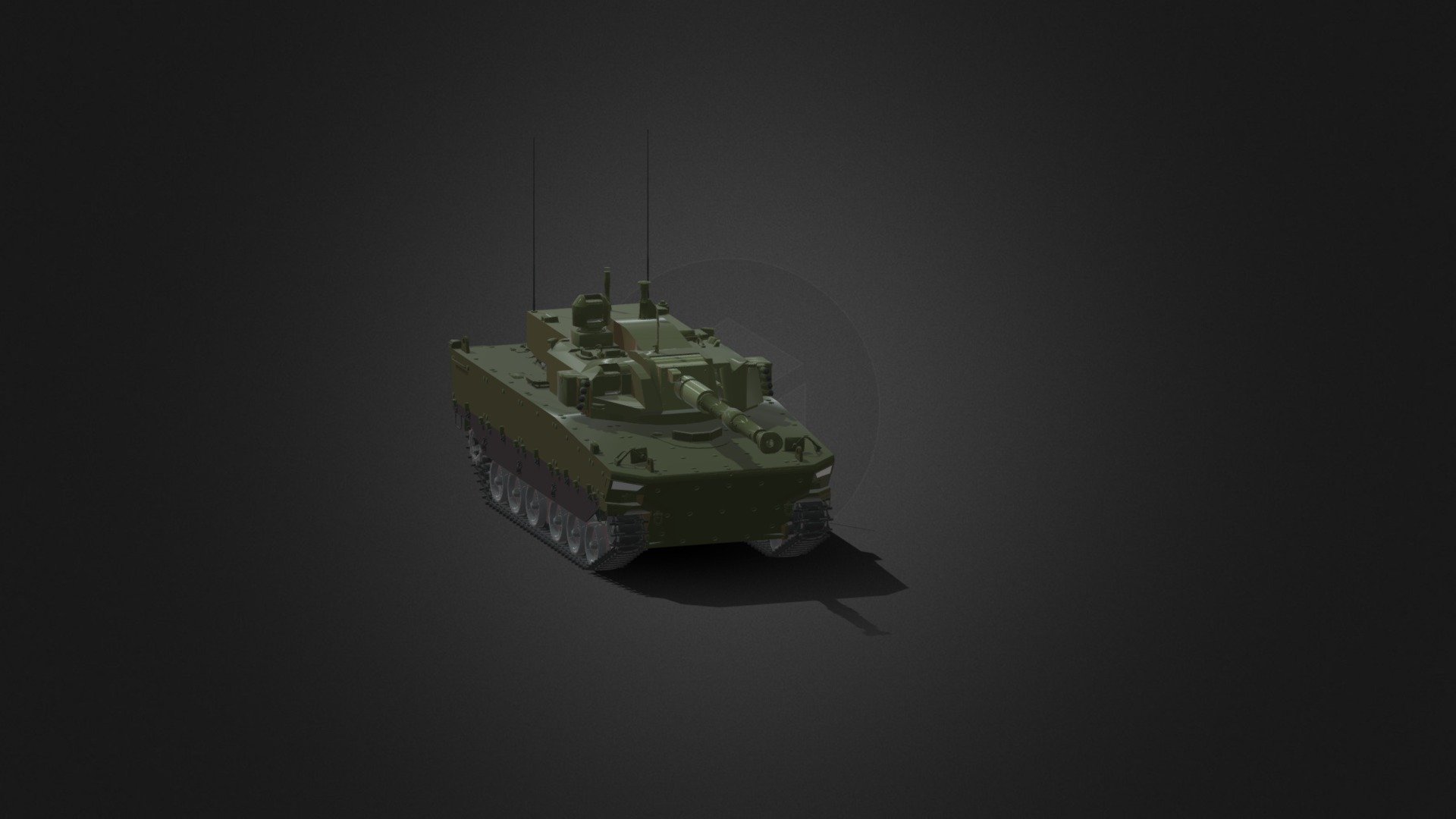 Kaplan MT (Harimau) - 3D model by fantom2205 (@f2205) 3d model