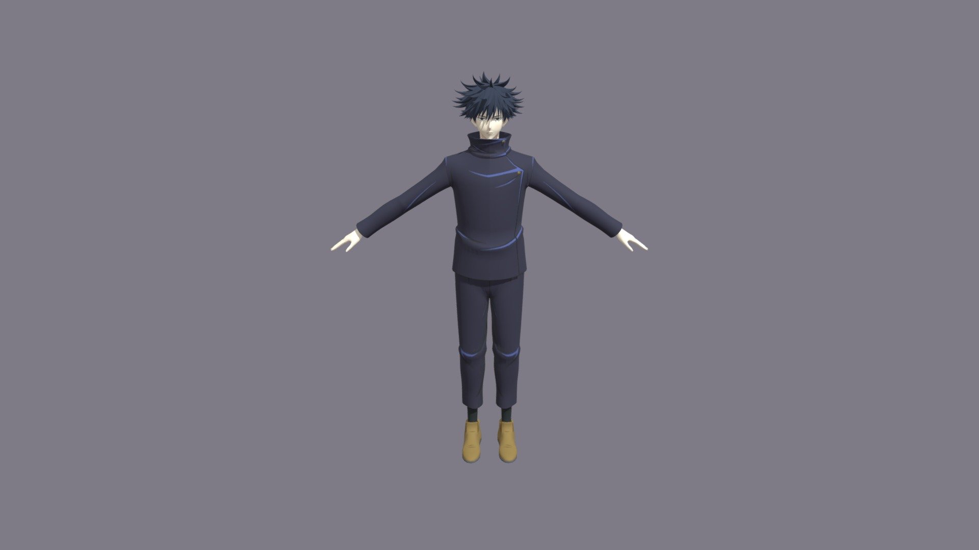 [1] Full set of textures

[2] Texture : PNG

[3] Material

[4] Model in : obj, fbx, max 2022, 3ds , stl

[5] Render with VRay 5 - Fushiguro Megumi - Jujutsu Kaisen - 3D model by ilhamalhakim45 3d model