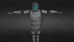 Sci-Fi Armor Heavy Kevlar armor, kevlar, ballistic, scifi, hardsurface