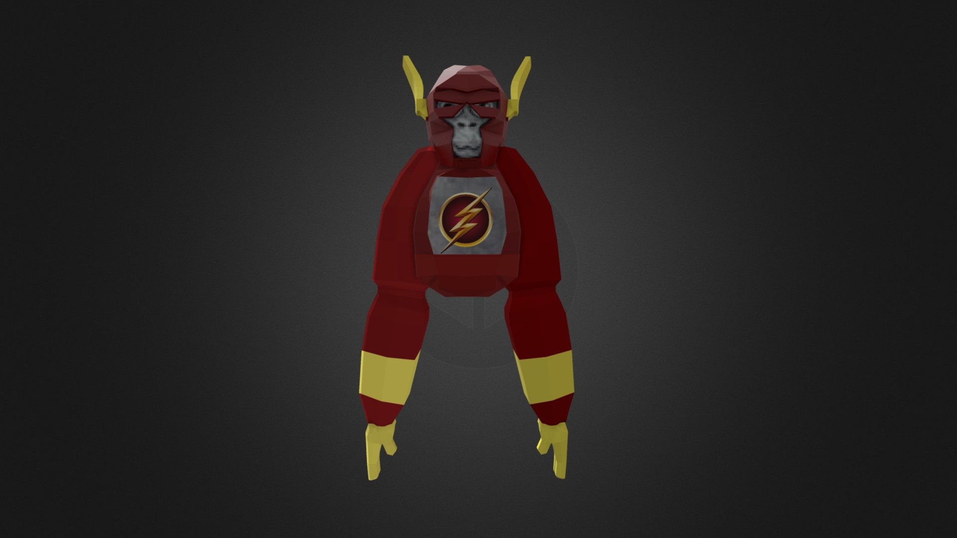 Download the model here

https://www.buymeacoffee.com/nimagin/e/145894

Rigged blender File with IK
Animated blender file
Animated blender file with animation
Animated FBX FILE
Textures


gorillatag #gorillatagvr #flash - Gorilla TAG but Flash - 3D model by Nofil.Khan 3d model