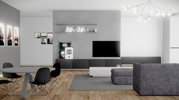 Apartment Interior Design VR Ready