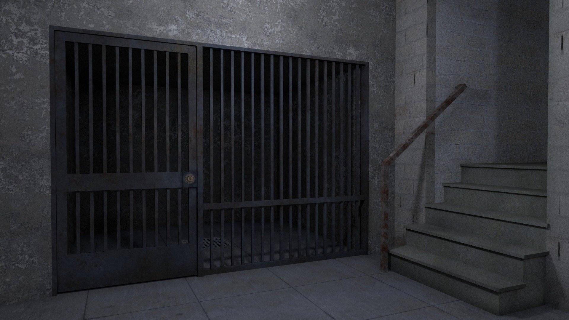 Prison Jail Cell
interior prison scene - Prison Jail Cell - Buy Royalty Free 3D model by jimbogies 3d model