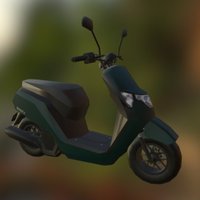 Scooty Booty motor, motorbike, motorcycle, honda, scooter, hondadunk