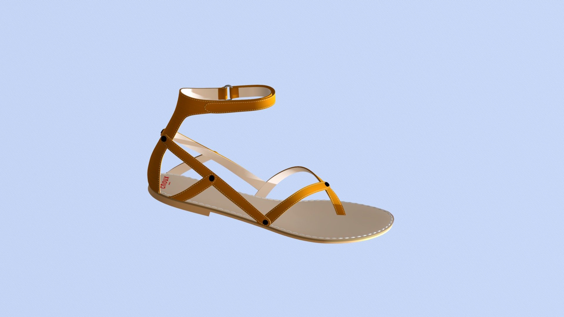 sandale test - Sandale - 3D model by malik.chellabi 3d model