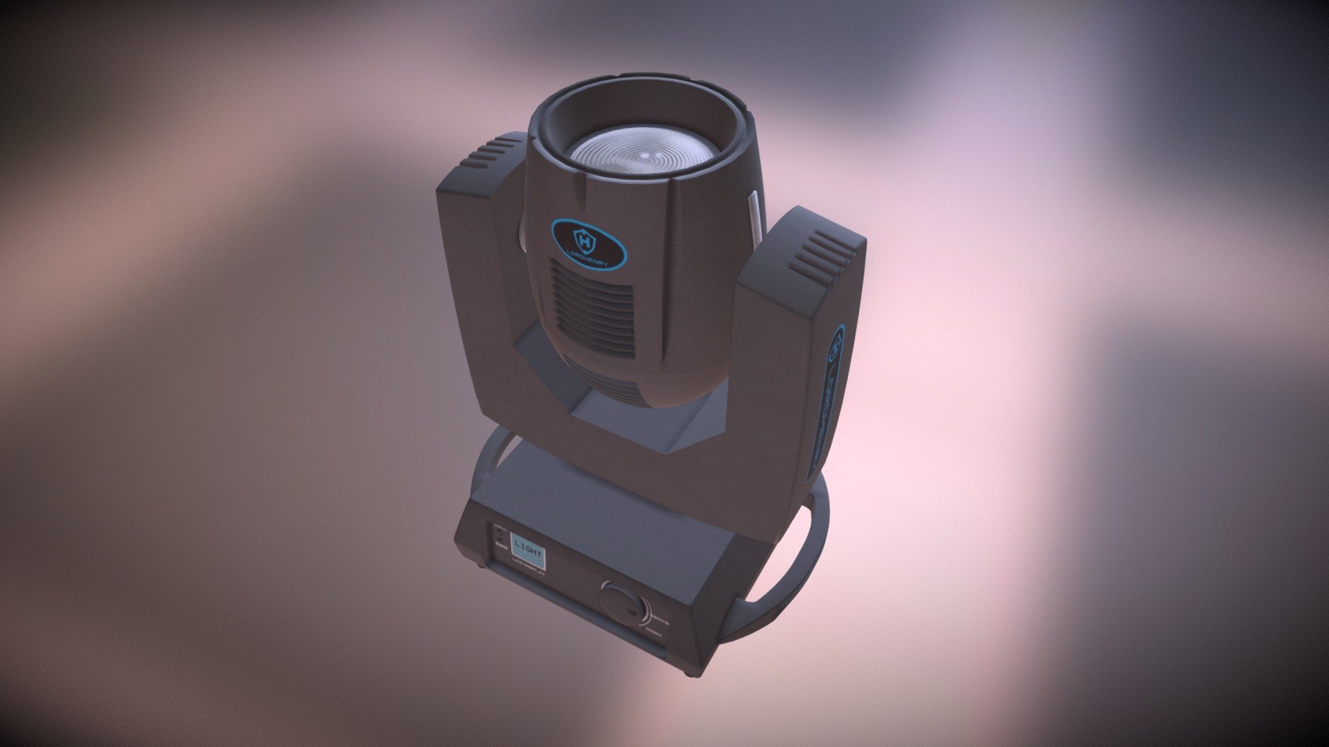 This is the High Poly version from a Moving Head Beam 7r-230w.

Albedo texture: 1024x1024 - Moving Head Beam (high Poly) - 3D model by Lord Henry (@lordhenry) 3d model