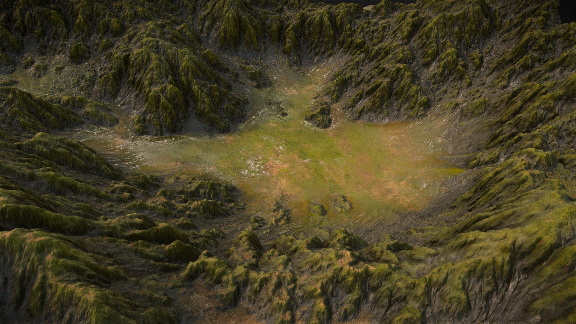 Compact Valley Landscape with 4k Textures and Heightmap.You can use it in game to generate Landscape using HeightMap.
The HeightMap is include in the Additional files.The details of additional files are as follows:it includes high to low resolution obj mesh with all the textures map.i.e:Albedo,Roughness,Normal,Height with some mask for game engines like unity/UnrealEngine4/5. Thank You!

Note:Download the Additional Files to get all the Textures along wih masks and Heightmap - Compact Valley Landscape - Buy Royalty Free 3D model by Nicholas-3D (@Nicholas01) 3d model