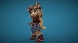 TAGGY diffuse, diffuse-only, handpainted, low-poly, lowpoly