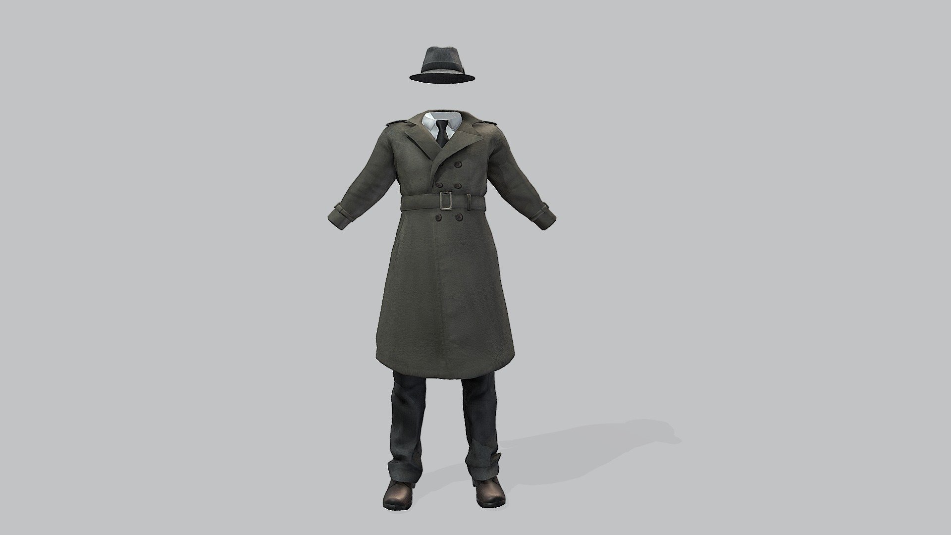 Hat, Outfit, Shoes are separate objects

Can fit to any character, ready for games

Quads, clean topology

No overlapping unwrapped UVs (left and right shoes share the same uvs)

High quality realistic textues : baked albedo, specular, normals, ao

FBX, OBJ, gITF, USDZ (request other formats)

PBR or Classic

Please ask for any other questions

Type     user:3dia &ldquo;search term