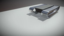 Rigged and Animated Tank Chains ( 2 )