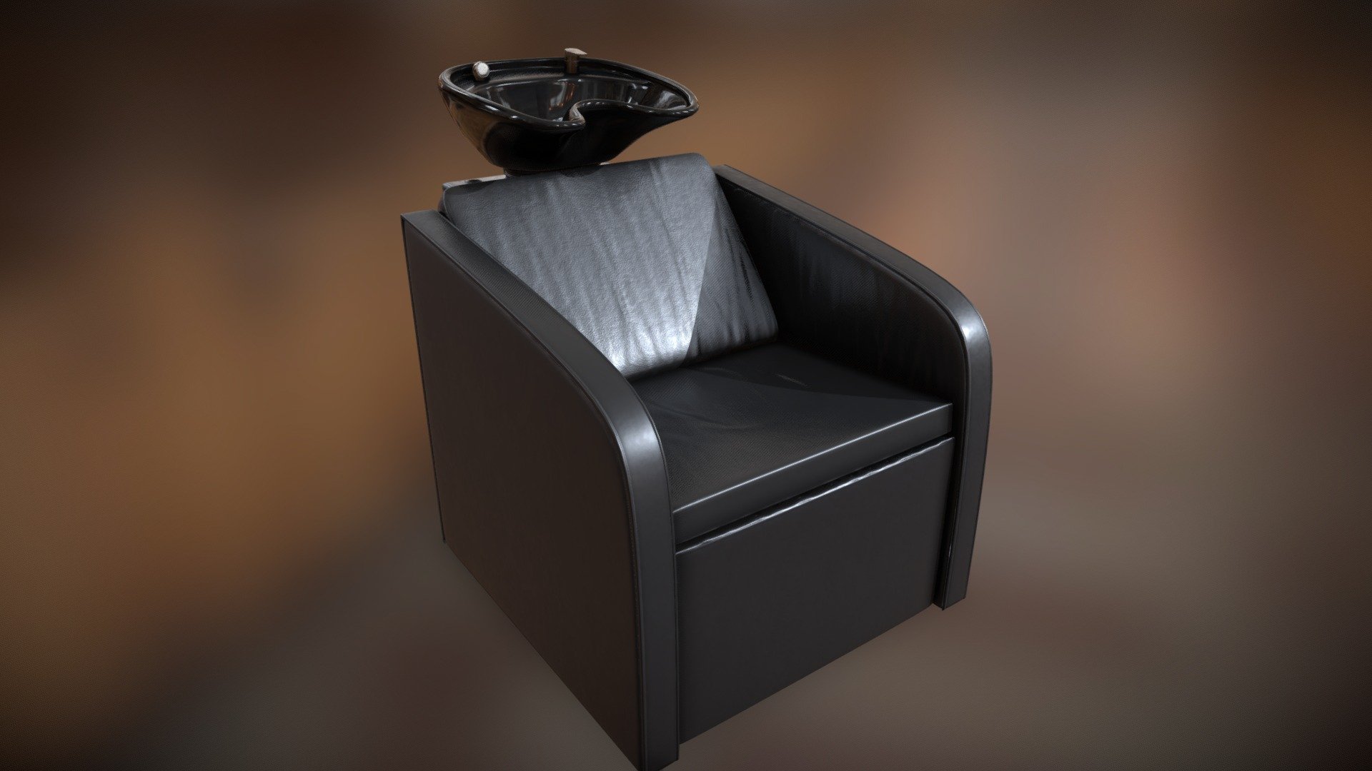 Hair was basin model
Clean UVs
Textures up to 4k 
Separated into 3 parts: Basin, Basin stand and Chair - Station Hair Wash Basin - Download Free 3D model by Tyron (@Omty) 3d model
