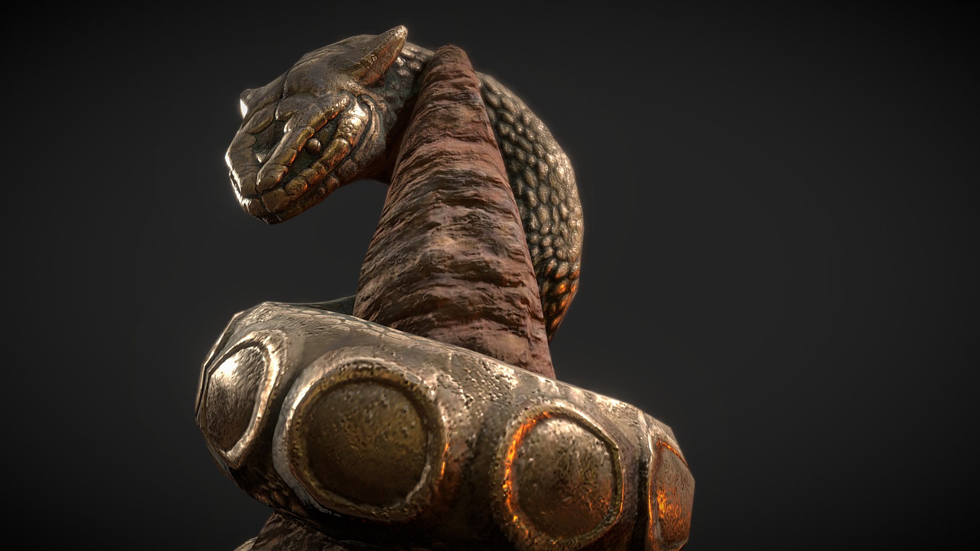This here is Satakal's Shrine one of the many gods of the Elders Scrolls Universe. Made with Zbrush and Maya 3d model