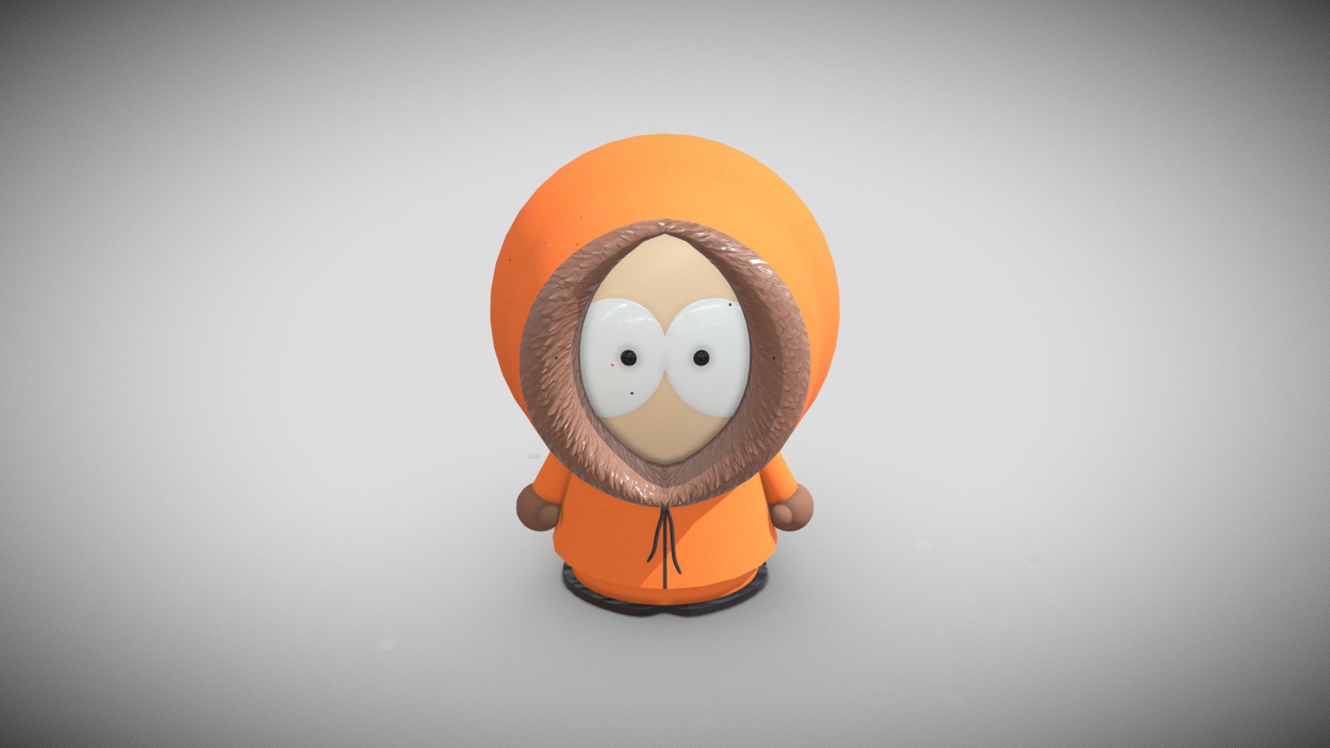 3D Model I made, based on the South Park show 3d model