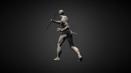 Warrior #16 warrior, figure, anatomical