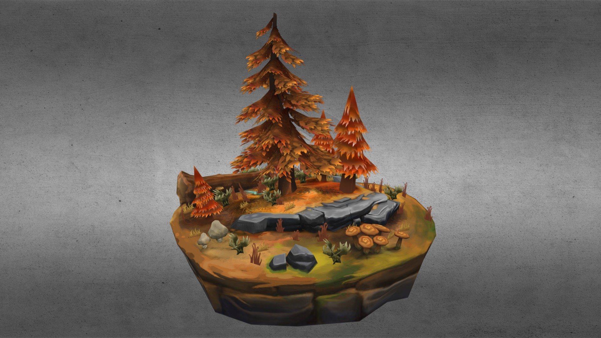 Autumn - 3D model by Hannes Delbeke (@han) 3d model